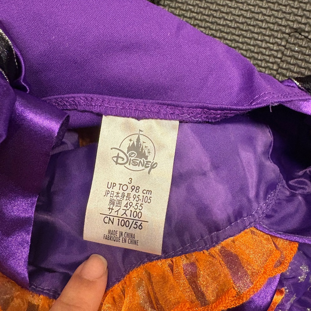 Disney Purple and Orange Witch Minnie Costume - Picture 4 of 4